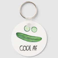 Guay como pepino acuarela divertida "Guay AF"