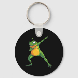Llavero Guay Dabbing Frog Funny Hip-hop Tadpole Dancing Lo