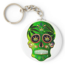 Guay Day of the Dead Sugar Skull Weed