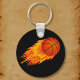 Llavero Guay Flaming Personalized Basketball Keychain (Personalised Basketball Gift Ideas. Basketball Team Gift Ideas for Boys and Girls. )