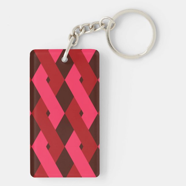 Llavero Guay, formas geométricas únicas, de moda y urbanas (Atrás)