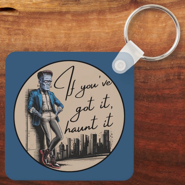 Llavero Guay Frankenstein si lo tienes, atójalo (Reverso )