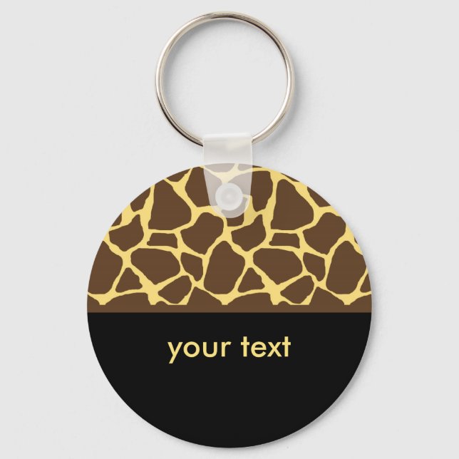 Llavero Guay Giraffe Print (Anverso)