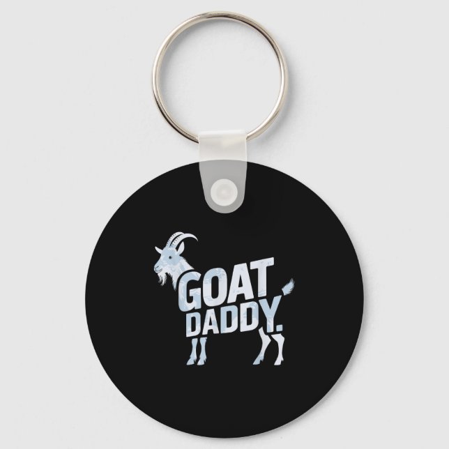 Llavero Guay Goat Design Para Hombres Boys Pigmy Goat Love (Anverso)