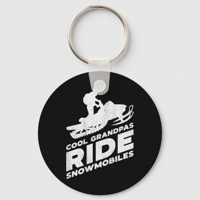 Llavero Guay Grandpas Rige Snowmobiles - Motor Sled ( On B (Anverso)