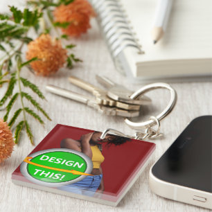 Llavero ¡Guay! Keychain - Cuadrado acrílico (doble cara)