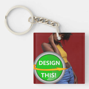 Llavero ¡Guay! Keychain - Cuadrado acrílico (unilateral)