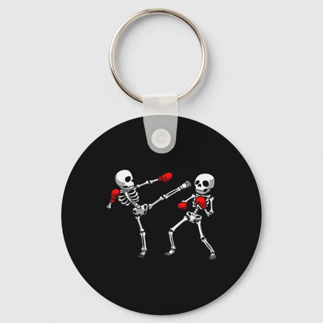 Llavero Guay Kickboxing Design para hombres Kickboxer Box (Anverso)