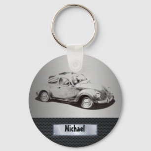 Llavero Guay moda masculino elegante coche antiguo silenci