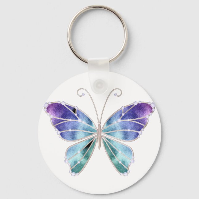 Llavero Guay Shades Wings Rainbow Butterfly (Anverso)