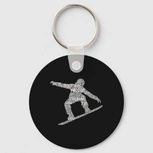 Llavero Guay Snowboarder Apparel and Gift Ideas Univ