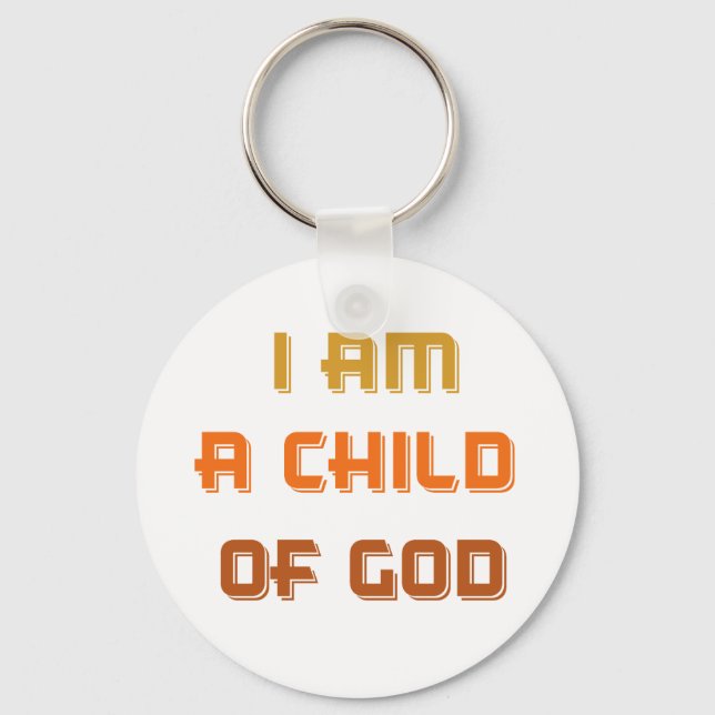 Llavero Guay soy hijo de dios keychain (Anverso)