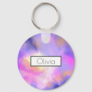Llavero Guay Surreal Space Nubes personalizadas