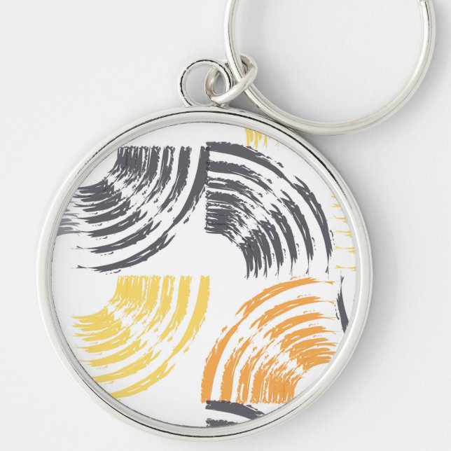 Llavero Guay, trazos de pincel únicos, modernos y urbanos (Frente)