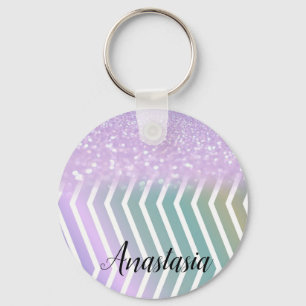 Llavero Guay Trendy Purple Purpurina
