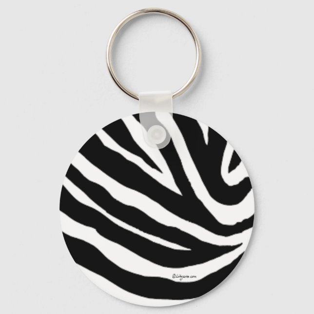 Llavero Guay Zebra Stripes Keychain (Anverso)
