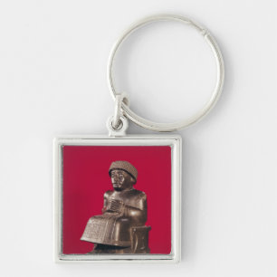 Llavero Gudea, príncipe de Lagash, dedicó a