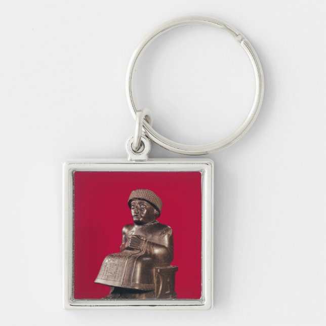 Llavero Gudea, príncipe de Lagash, dedicó a (Frente)