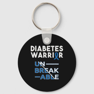 Llavero Guerrero de la diabetes Mes de toma de conciencia