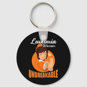 Llavero Guerrero de la leucemia: inquebrantables advertenc
