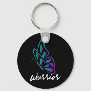 Llavero Guerrero mariposa - Conciencia sobre la prevención