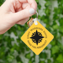 Llavero Guerreros de la Luz Dorada Uníos