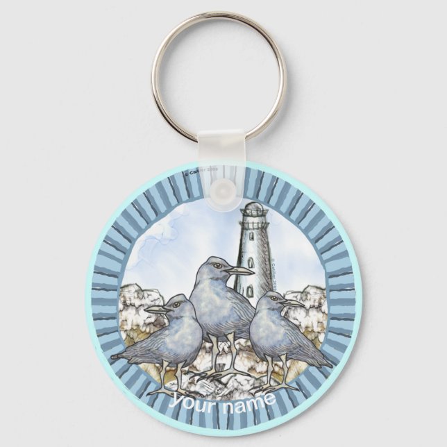 Llavero Guía de Gulls Lighthouse keychain (Anverso)