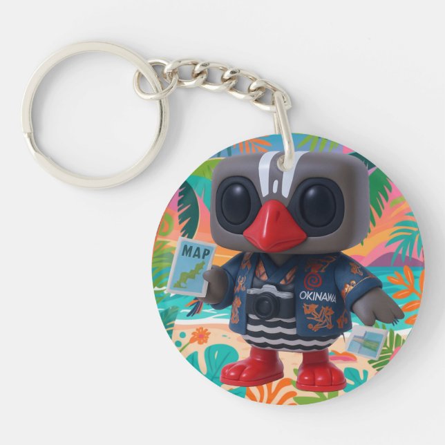 Llavero Guía de viajes de Kagu (Frente)