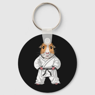 Llavero Guinea Pig Karate Ninja Jiu-jitsu Taekwondo Martia