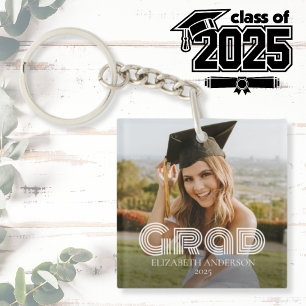 Llavero Guión de Graduación 2026 Foto Personalizada
