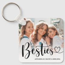 Guion de Mejores Amigas Corazón Foto de Mejor Amig