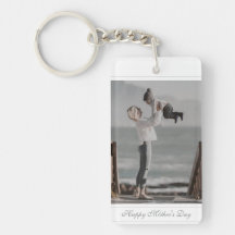 Guión personalizado de foto Feliz Día de la Madre