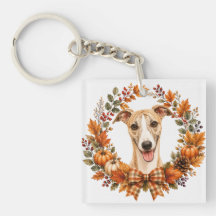 Guirnalda de otoño Whippet