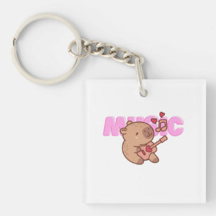 Llavero Guitar Capy Charm