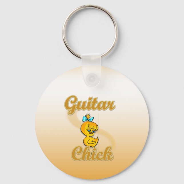 Llavero Guitar Chick (Anverso)