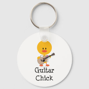 Llavero Guitar Chick Keychain