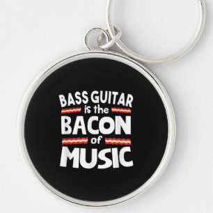 Llavero Guitar Lover La Guitarra De Bass Es Graciosa En