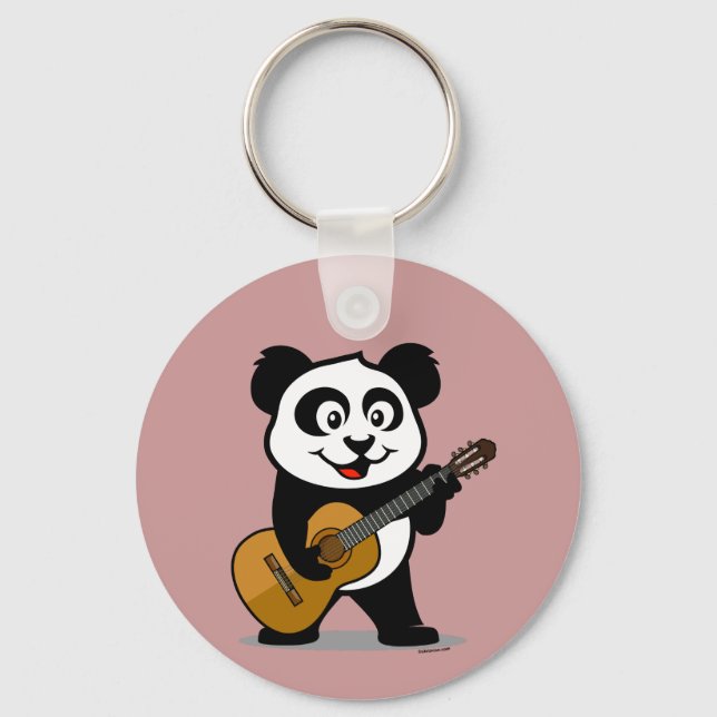 Llavero Guitar Panda (Anverso)