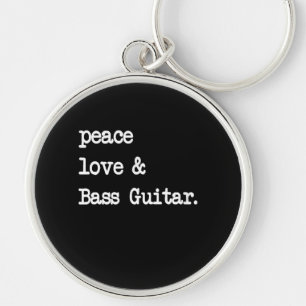 Llavero Guitaris, músico de guitarra de amor por la paz
