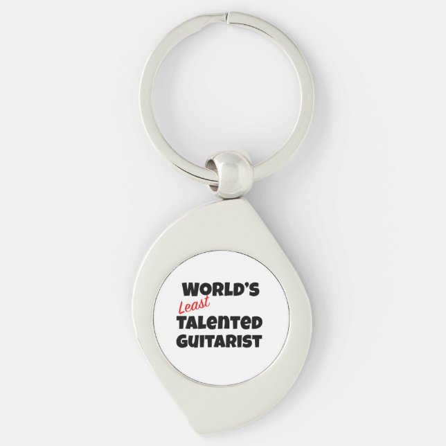 Llavero Guitarista menos talentoso del mundo (Anverso)
