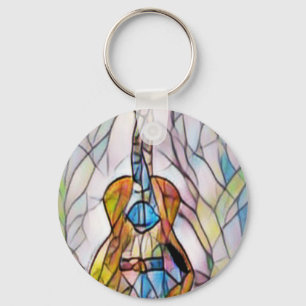 Llavero Guitarra Acústica Maravillosa