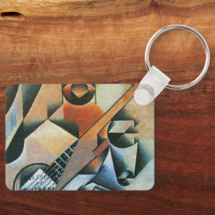 Llavero Guitarra (Banjo) y Gafas, Juan Gris, Arte Antiguo