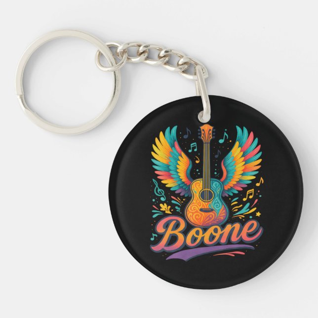 Llavero Guitarra Boone (Frente)