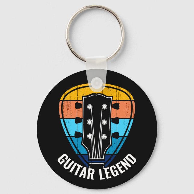 Llavero Guitarra con 'Leyenda de guitarra' en la selección (Anverso)