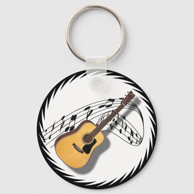 LLAVERO GUITARRA-KEYCHAIN (Anverso)