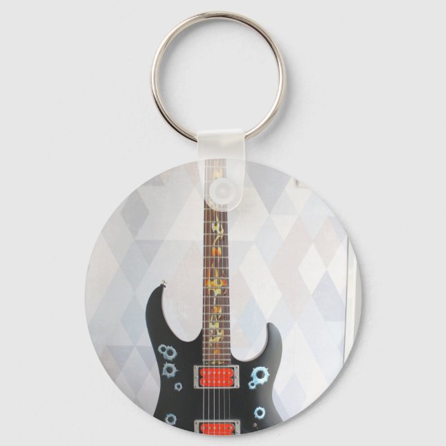Llavero Guitarra Linda (Anverso)