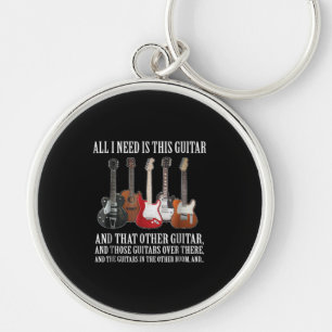 Llavero Guitarra Todo Lo Que Necesito Es Esta Guitarra A