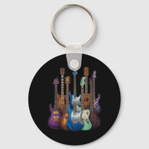 Llavero Guitarras Guitarristas Música Regalos De Guitarra 