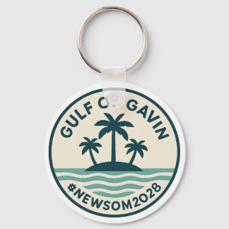 Llavero Gulf of Gavin 2028 Newsom Keychain