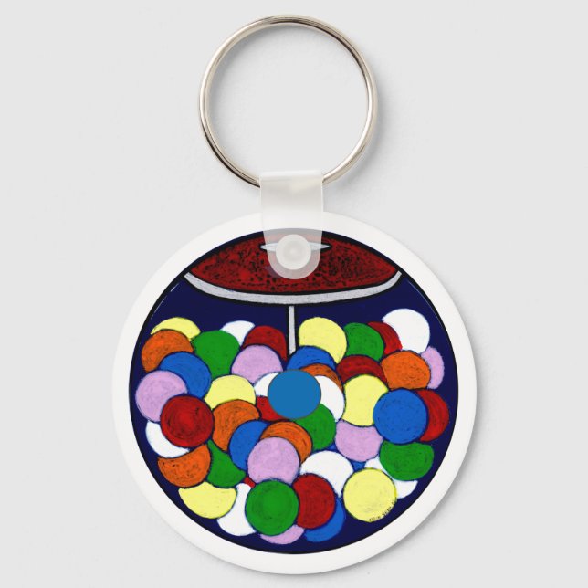 Llavero Gum Ball Eye Candy (Anverso)